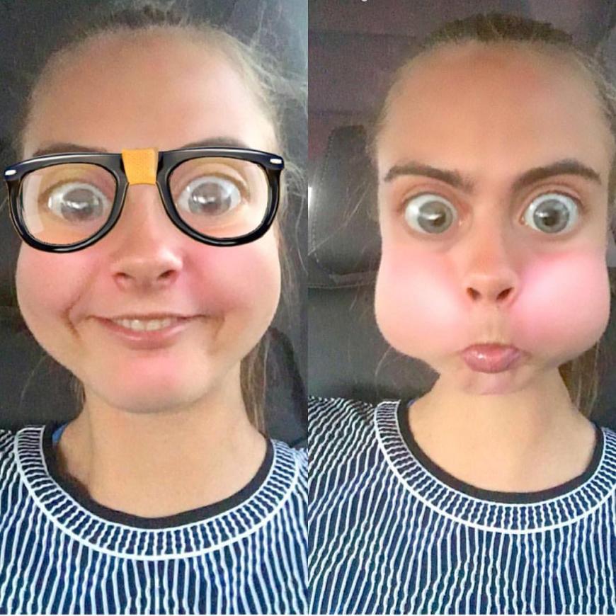 Dass Cara Delevingne eine kleine Grimassen-Queen ist, wussten wir ja ... Aber dieser bearbeitete Schnappschuss des gefeierten Models toppt dann doch alles!
