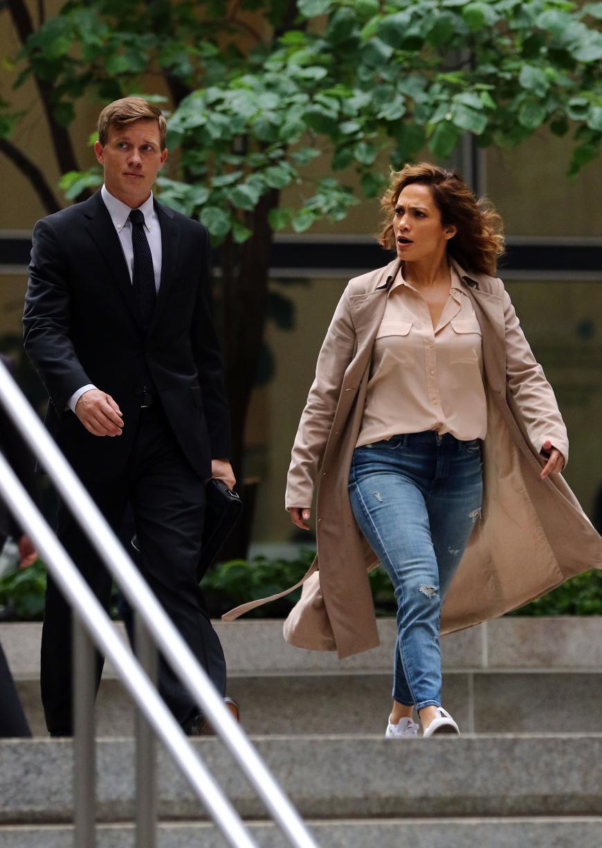 Jennifer Lopez steht in New York für ihre neue Serie
