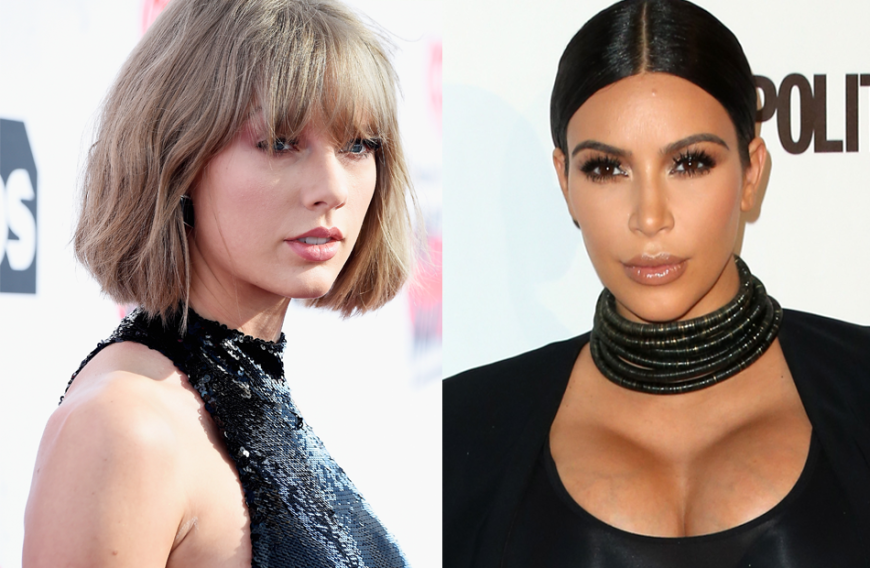 Der Streit zwischen Kanye West und Taylor Swift geht schon ewig. Jetzt hat sich Kanyes Ehefrau Kim Kardashian auch noch eingemischt. Sie sagt: