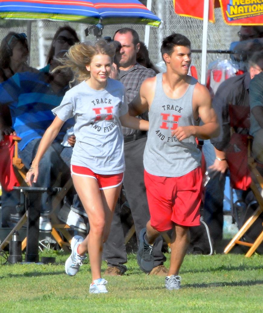August 2009 bis November 2009: Taylor Lautner
Knapp ein Jahr später, am Set von