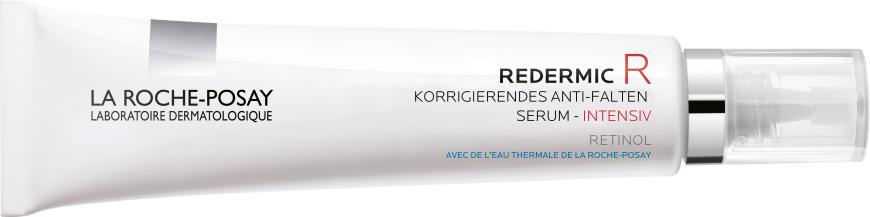 „Redermic R Korrigierendes Anti-Falten- Serum“ von La Roche-Posay, ca. 35 Euro, in Apotheken
