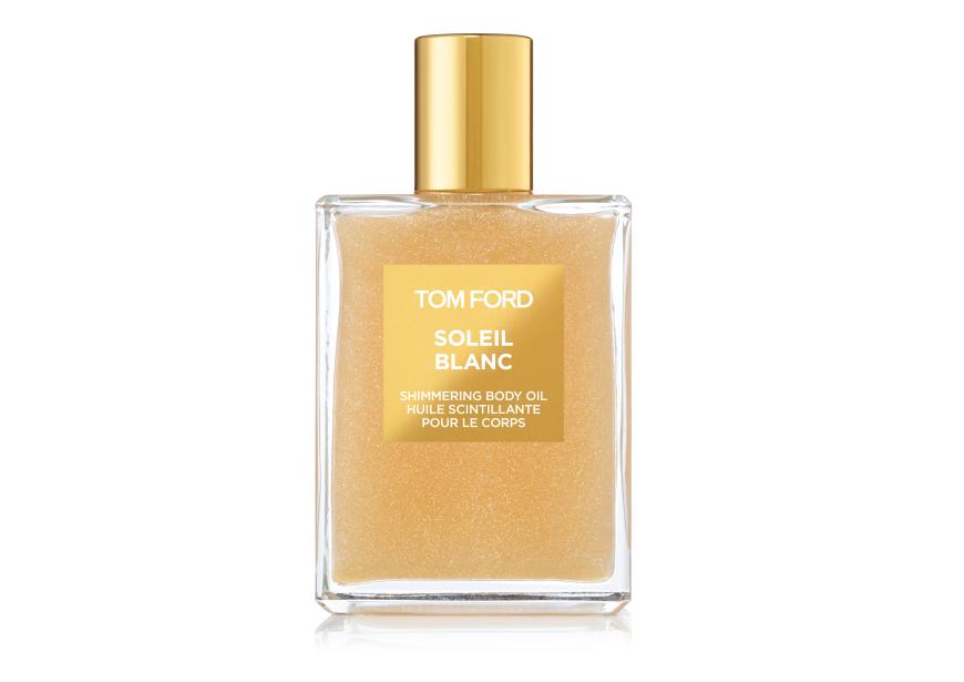 Schimmert: „Soleil Blanc Body Oil“ von Tom Ford, ca. 90 Euro
