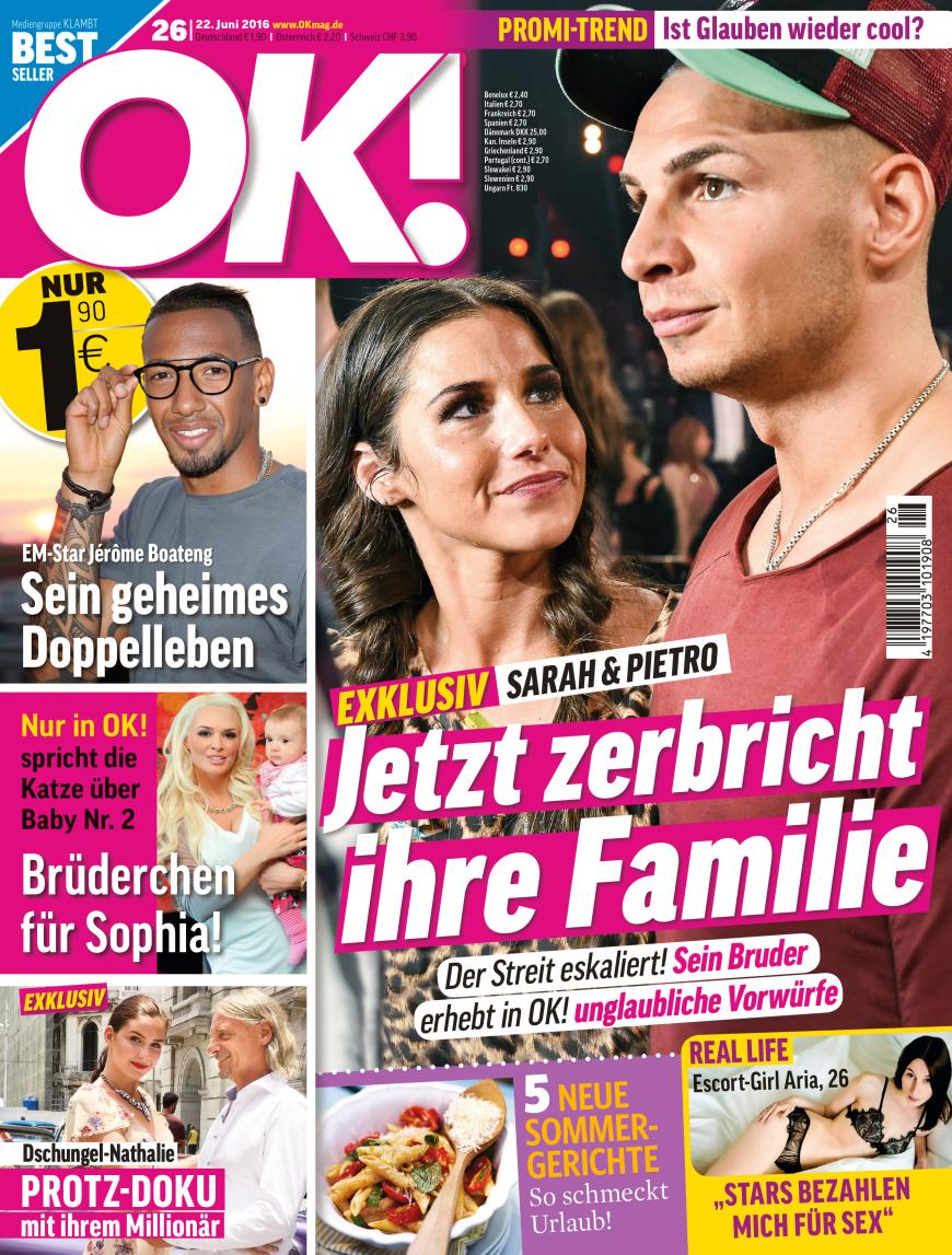 Die aktuelle Ausgabe von OK!