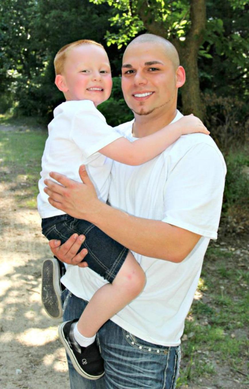 Josh Marshall ging mit seinem Sohn Gabriel durch eine schwere Zeit.