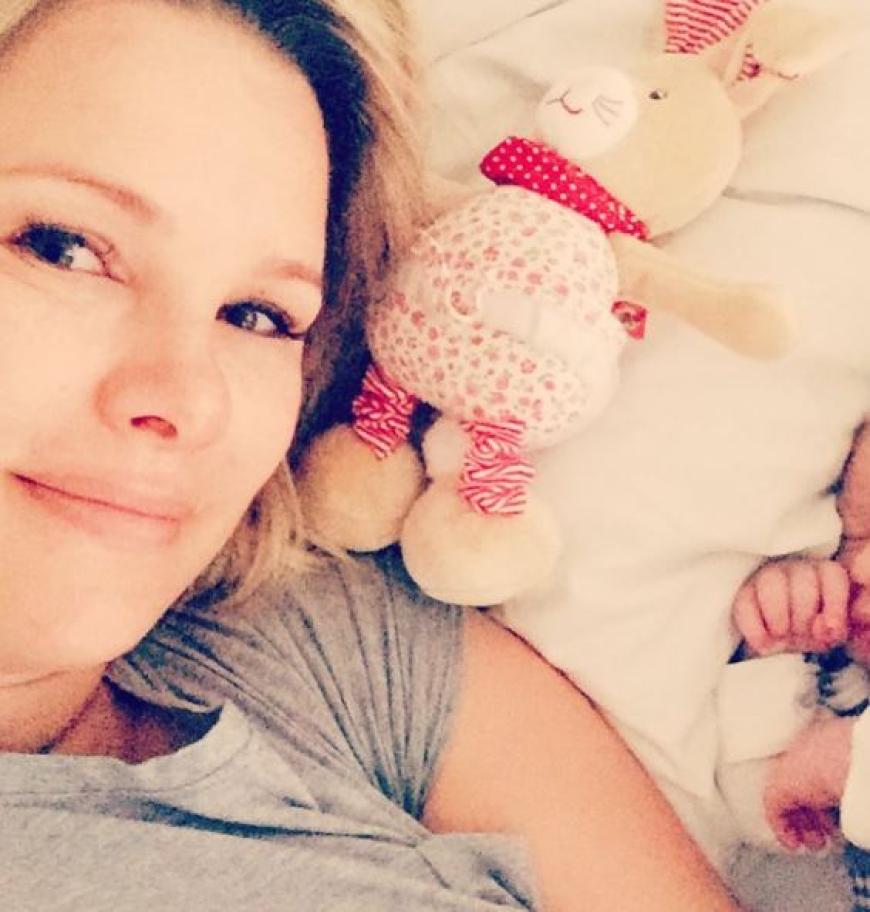 Im April brachte Monica Ivancan ihr zweites Kind, Söhnchen Anton zur Welt. Das Model hat bereits eine Tochter.