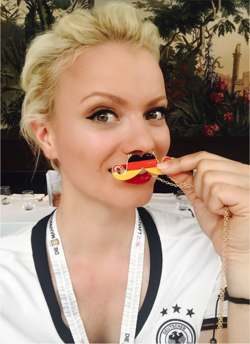 Auch Model Franzi Knuppe macht mit