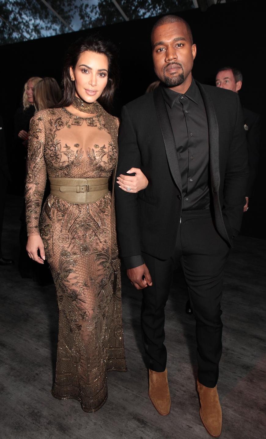Stolze Eltern: Kim Kardashian und Kayne West