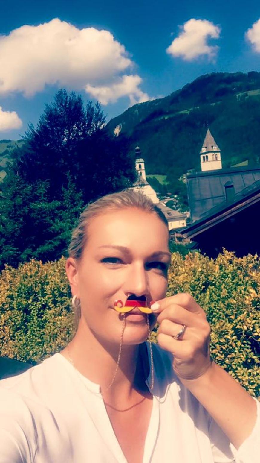 Ski-Star Maria Höfl-Riesch kämpft ebenfalls für mehr Solidarität und Fairness
