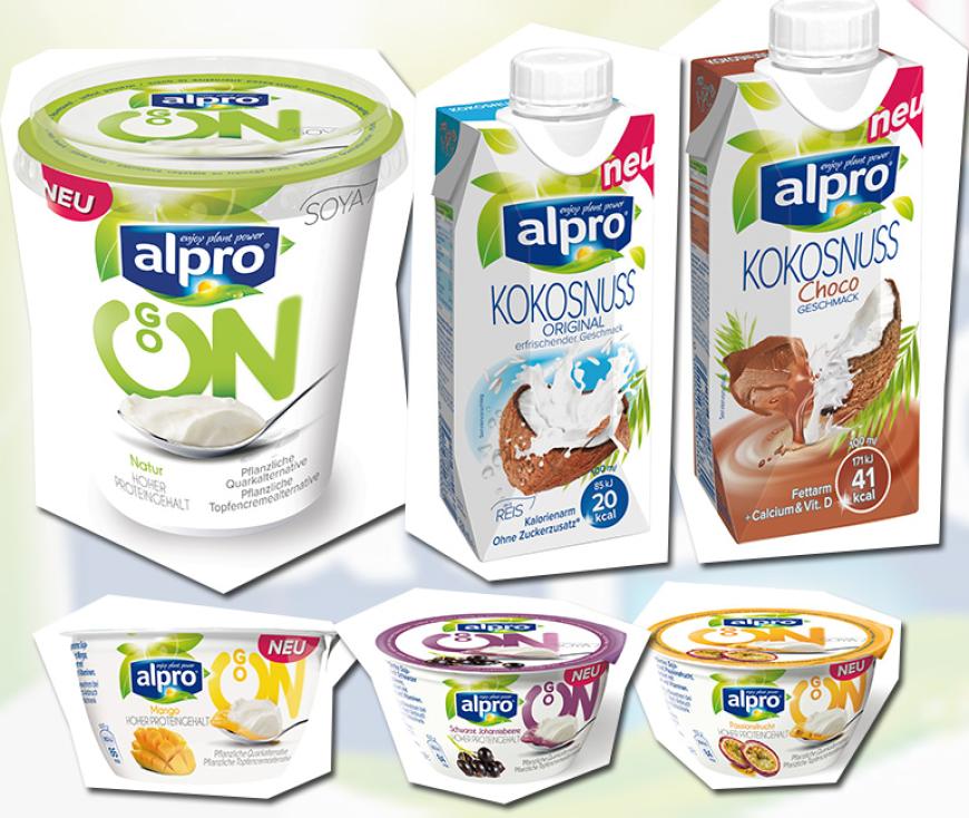Wir sind alpro-fiziert! Endlich gibt es eine Quarkvariante, der Schoko-Kokosnussdrink ist himmlisch und auch Mango, Passionsfrucht und Schwarze Johannisbeere sind ein Traum! Ab jetzt im Handel.