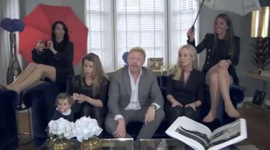 Im Überraschungsvideo für Lilly Becker performen ihre Freundinnen mit Boris Becker zu