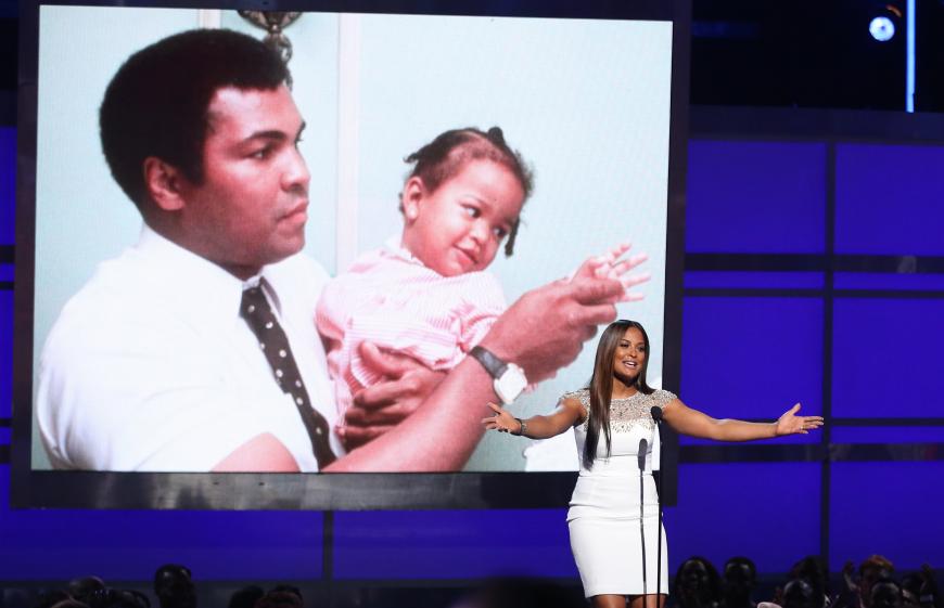 Laila Ali ist die jüngste Tochter von Muhammad Ali.