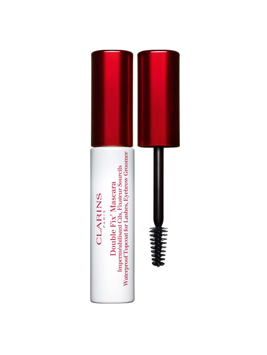 „Double Fix“ von Clarins, Base und Mascara in einem, ca. 22 Euro