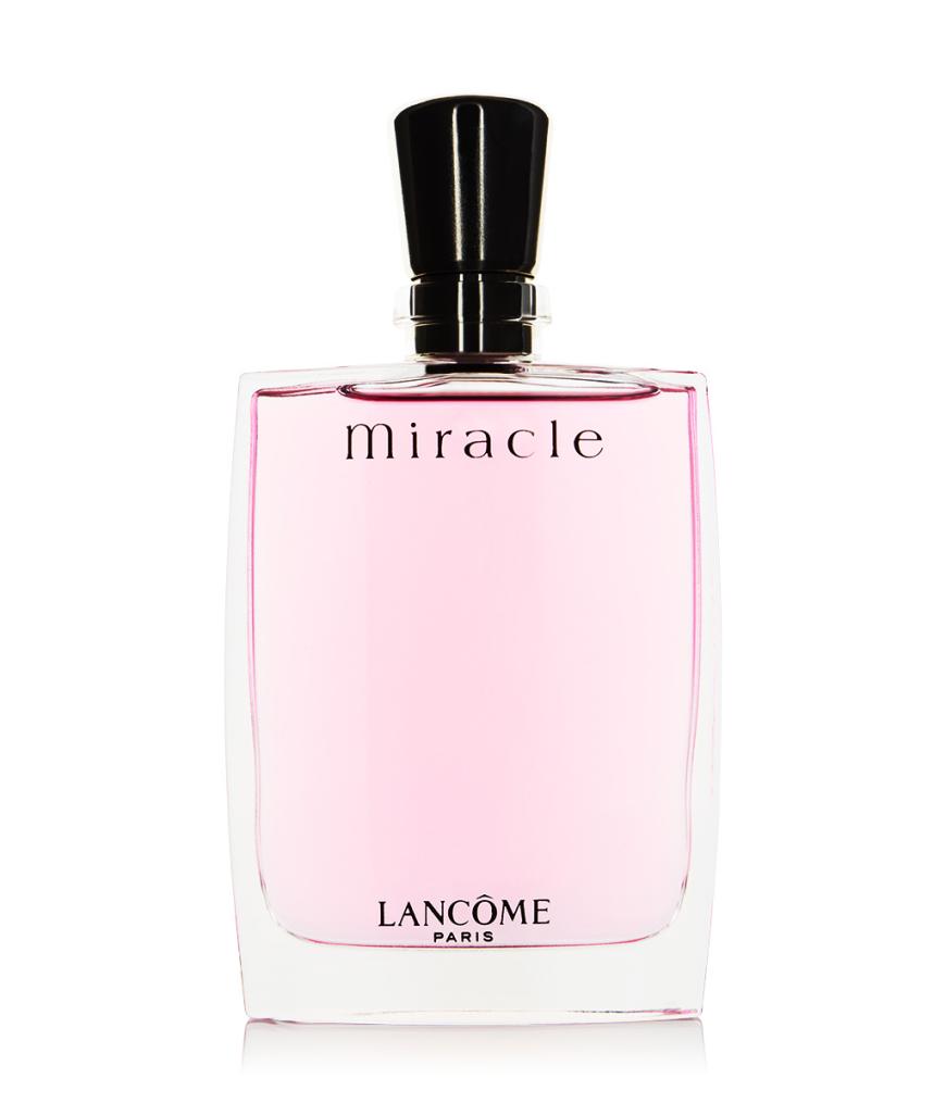 Lieblingsduft: „Im Sommer liebe ich den blumigen Duft, der nach Magnolie und Jasmin riecht.“ „Miracle“ von Lancôme, ca. 87 Euro (100 ml, EdP)