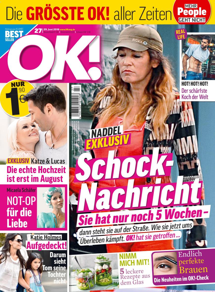 Exklusive Bilder und die ganze Geschichte findest du in der aktuellen Ausgabe von OK! - ab Mittwoch, 29. Juni im Handel.