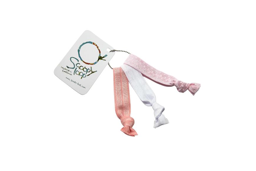 Haargummis von Scoopy Loop, Ausführung „High in Fashion“, ca. 14 Euro