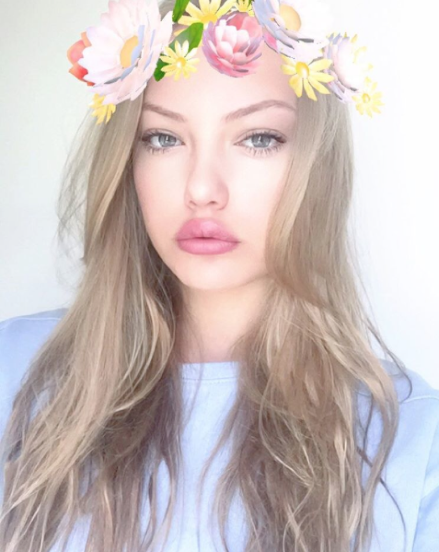Cheyenne Ochsenknecht sorgte mit diesem Instagram-Foto für fragende Gesichter. Sehr prall und voluminös wirken die Lippen der 16-Jährigen.
