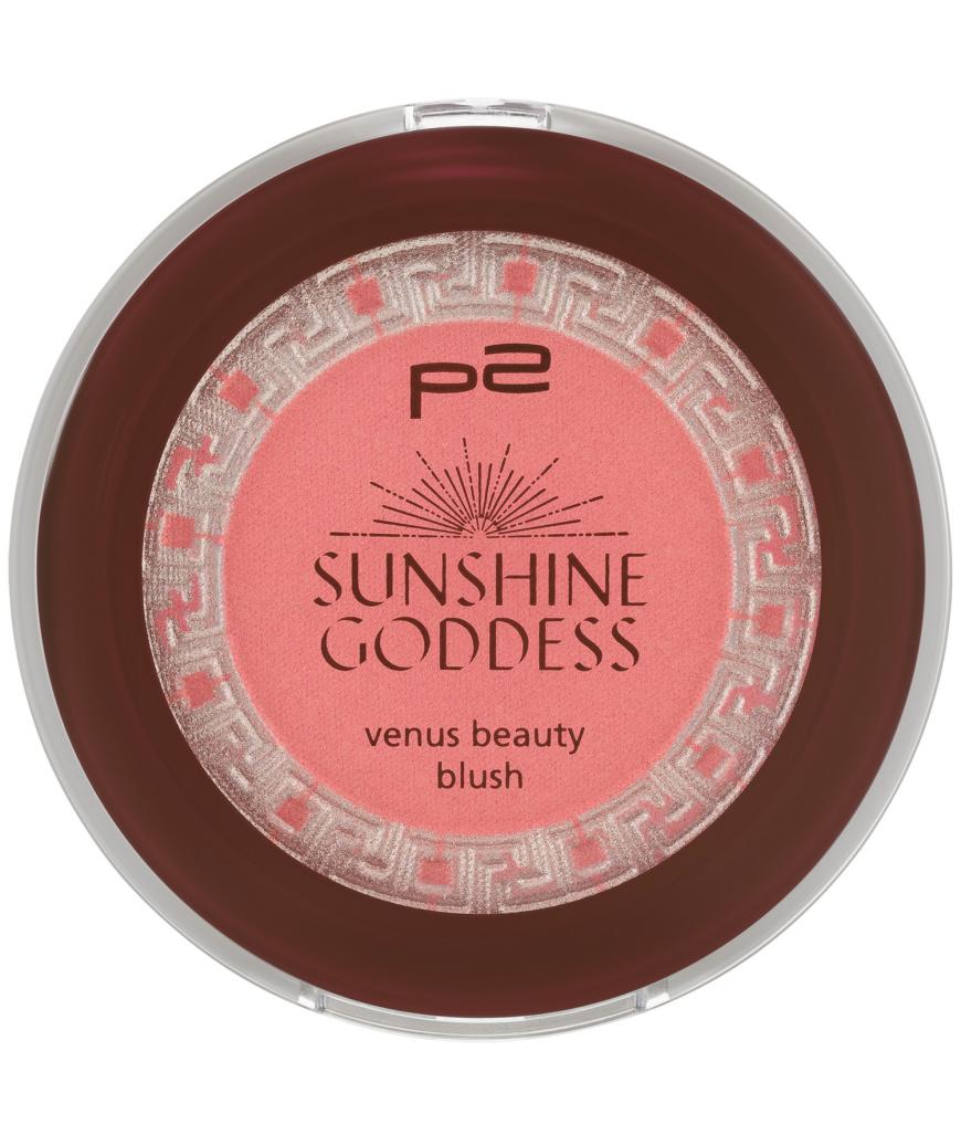 „Sunshine Goddess Venus Beauty Blush“ von P2, ca. 4 Euro