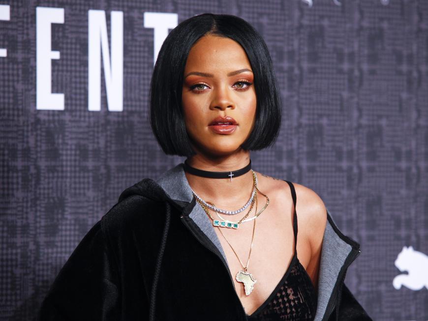 Rihanna ist gerade auf ihrer