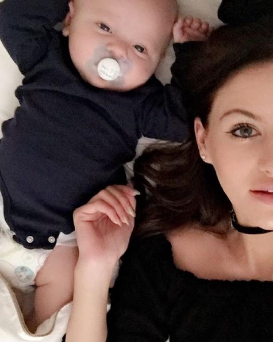 Briana Jungwirth will Sohn Freddie offenbar ganz für sich alleine.