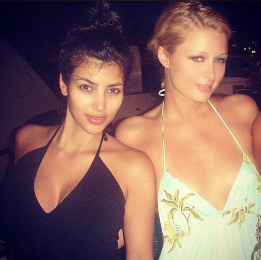 Kim Kardashian wurde als beste Freundin von Paris Hilton bekannt und hatte einige Gastauftritte in dessen Reality-Soap