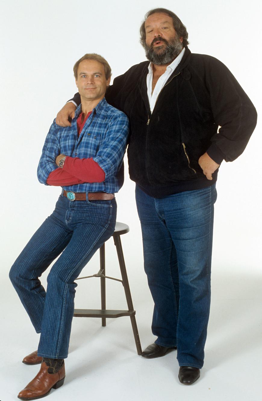 Terence Hill und Bud Spencer standen für 18 Filme gemeinsam vor der Kamera.