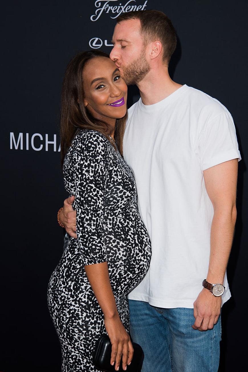 Hadnet Tesfai zeigte ihre süße Babykugel bei der Michalsky StyleNite