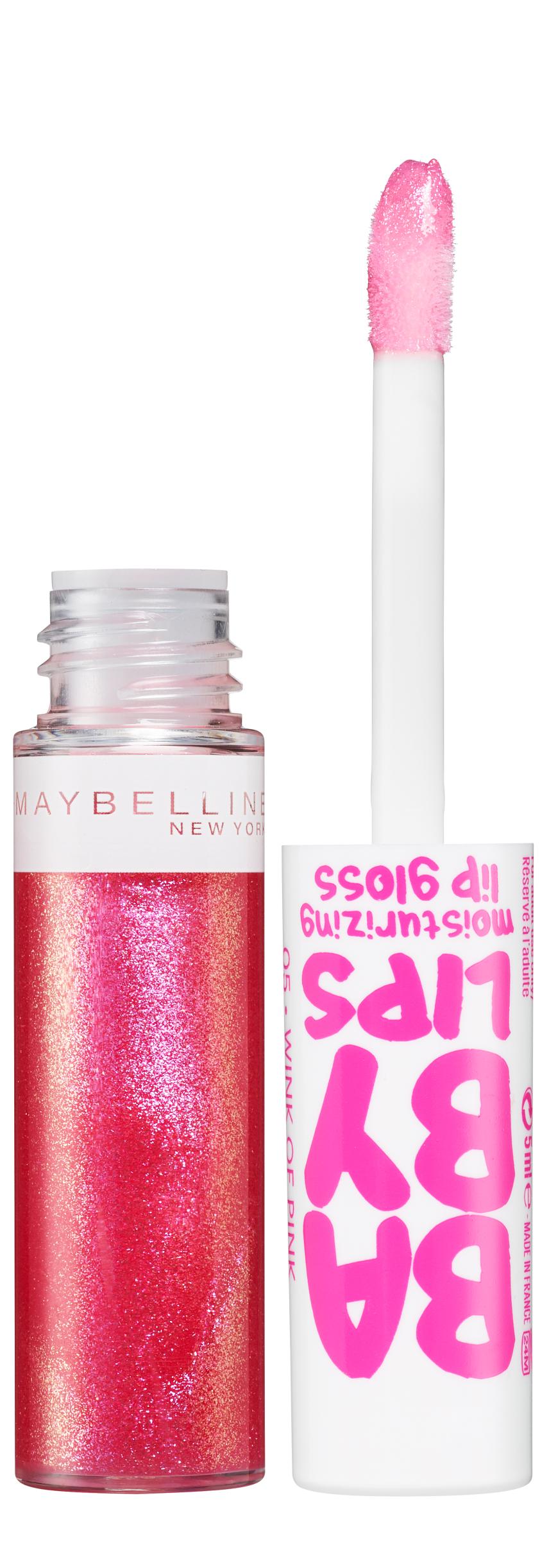 FÜR DEN STRAND URLAUB Cool am Pool: „Baby Lips Babygloss“ von Maybelline New York, in „Wink a Pink“, ca. 4 Euro