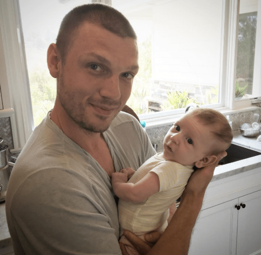 Der ehemalige Star der Backstreet Boys ist stolzer Papa.