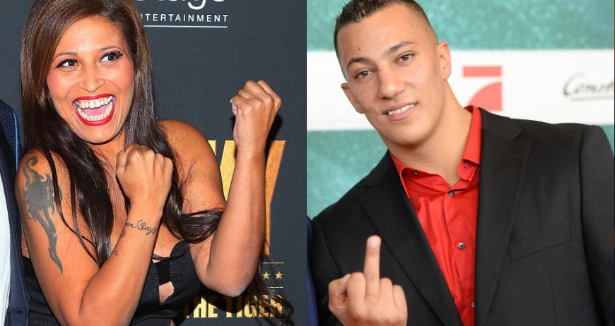 Patricia Blanco und Farid Bang haben ein Hühnchen miteinander zu rupfen.