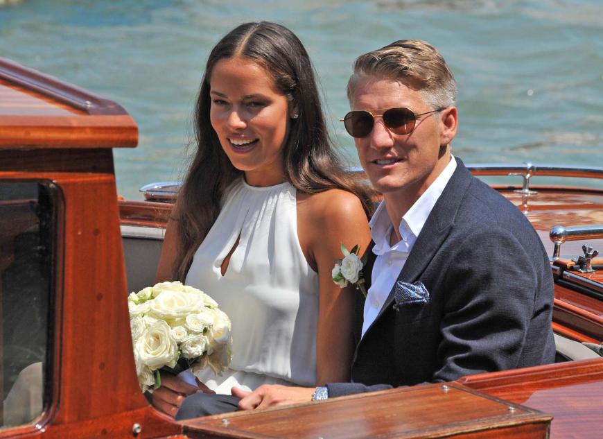 Ana Ivanovic und Bastian Schweinsteiger