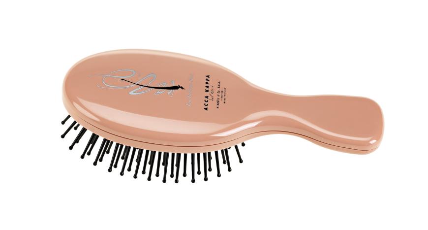 ENTWIRRT AM STRAND „Mini-Brush“ von Acca Kappa, aus der „Nude Collection“, ca. 16 Euro, hagel-shop.de