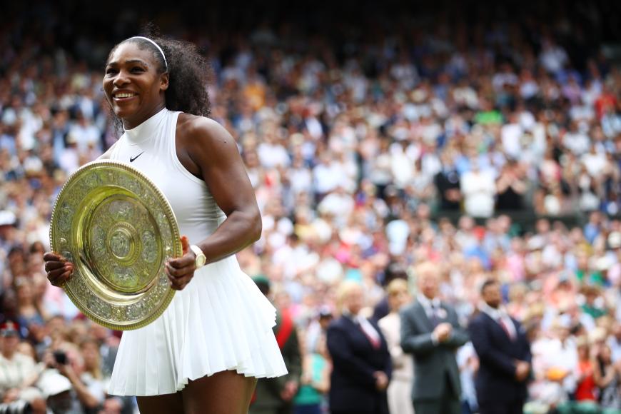 Spätestens jetzt, sollte auch Beyoncé gecheckt haben, dass Serena Williams gerade das Finale gewonnen hat.
