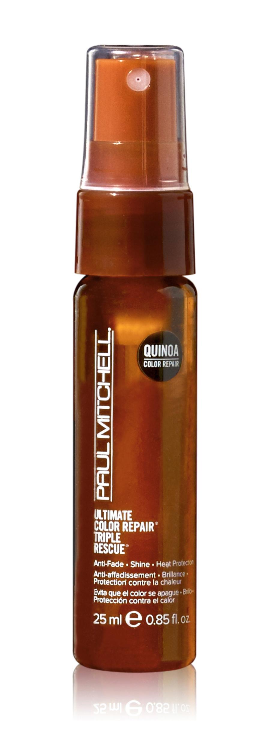 HAARSCHUTZ „Triple Rescue“-Spray von Paul Mitchell, ca. 14 Euro, beim Friseur