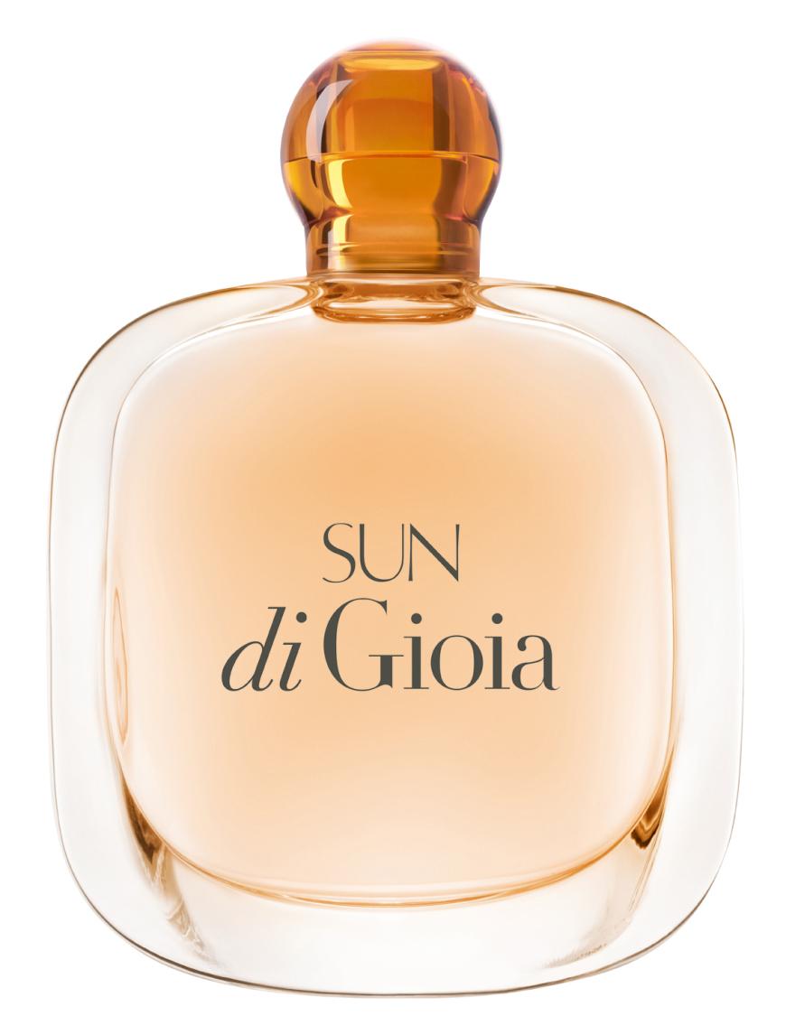 „Sun di Gioia“ von Giorgio Armani, mit Freesie und Iris, 50 ml, EdP, ca. 72 Euro