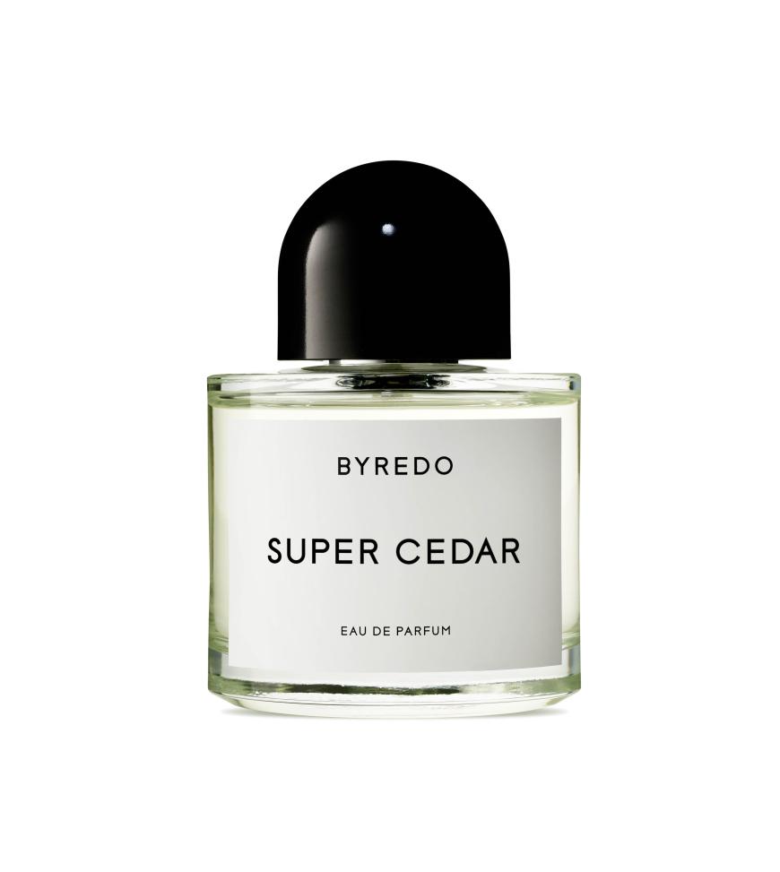 „Super Cedar“ von Byredo, mit Zeder und Vetiver, 50 ml, EdP, ca. 98 Euro, ausliebezumduft.de