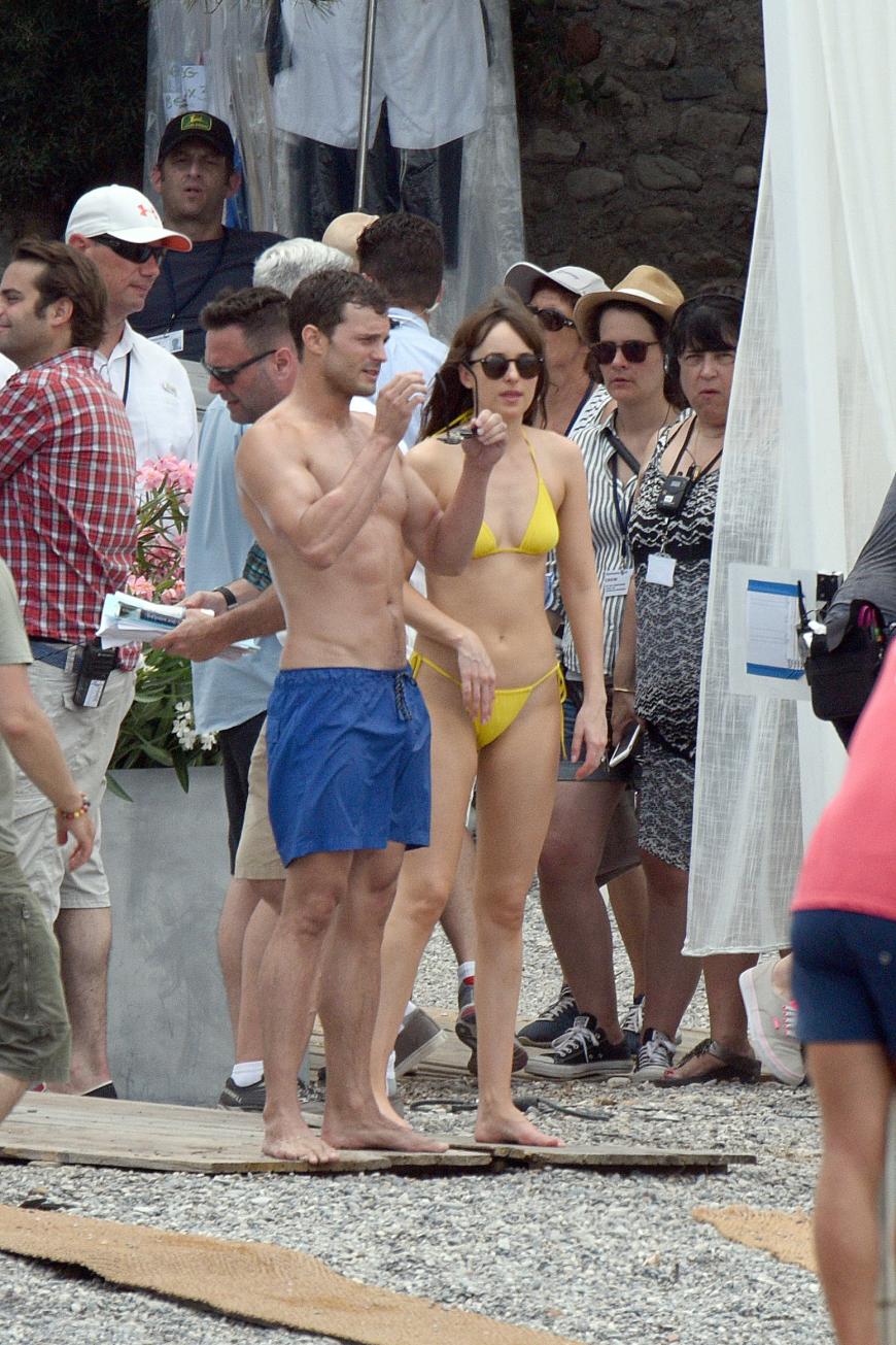 Jamie Dornan und Dakota Johnson drehen „Fifty Shades Freed