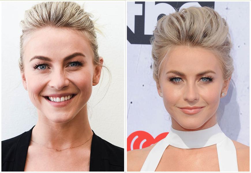 Julianne Hough weiß, wie es geht: Sie boostet ihre blauen Augen mit Gold.