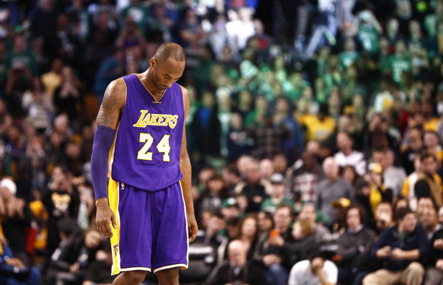 Im April beendete Kobe seine aktive Basketballkarriere