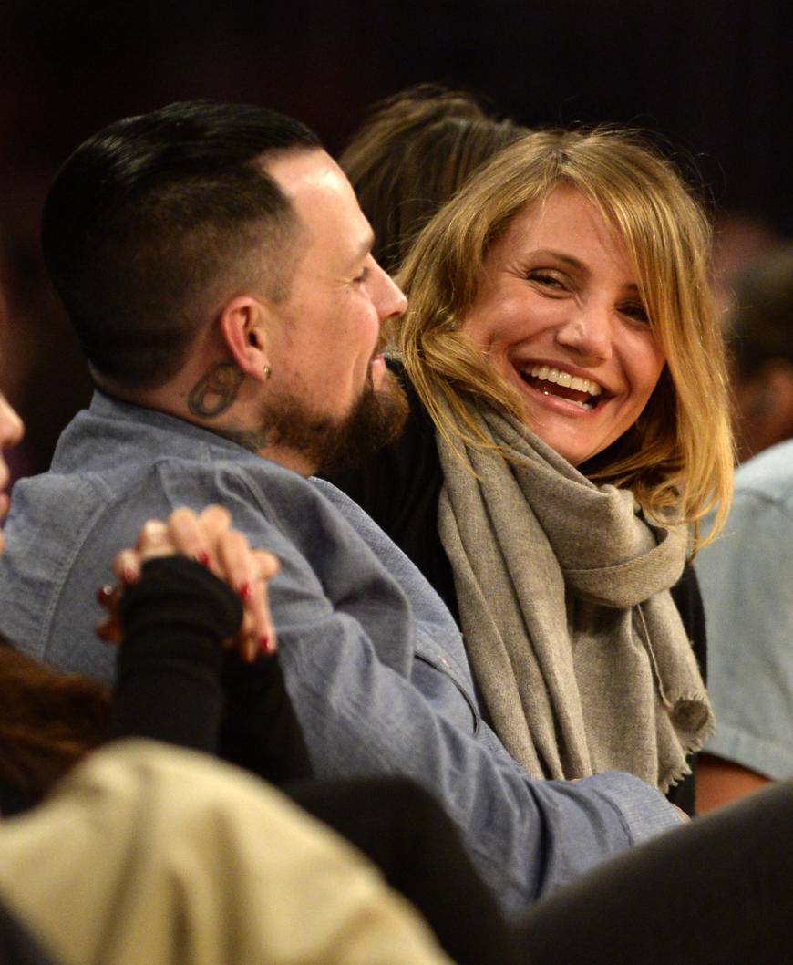 Benji Madden und Cameron Diaz sind total verschossen ineinander.