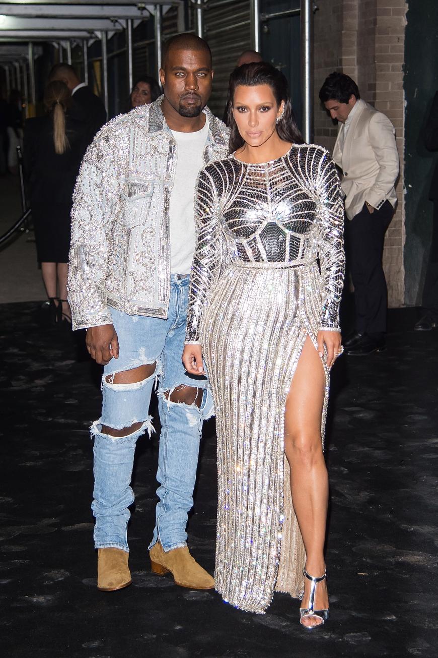 Danach kämpfte Kim - hier mit Ehemann Kanye West - eisern gegen ihre überschüssigen Kilos an.