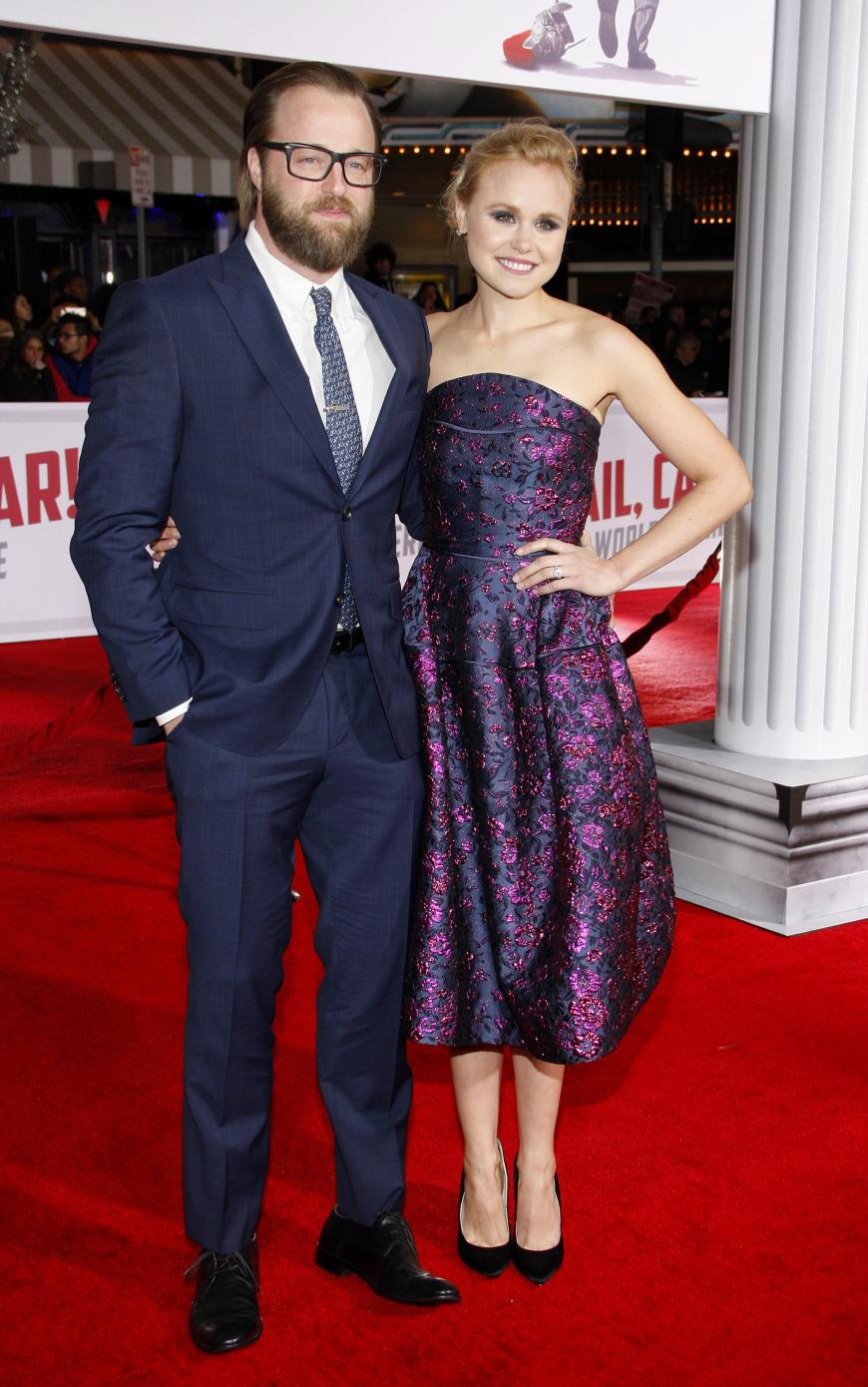 Alison Pill und Joshua Leonard erwarten zum ersten Mal Nachwuchs.