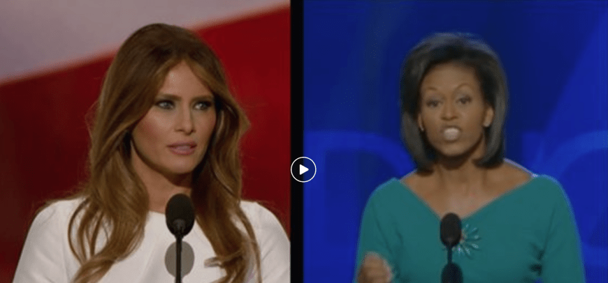 Peinlich, peinlich: Melania Trumps Rede ähnelt der von Michelle Obama in Teilen