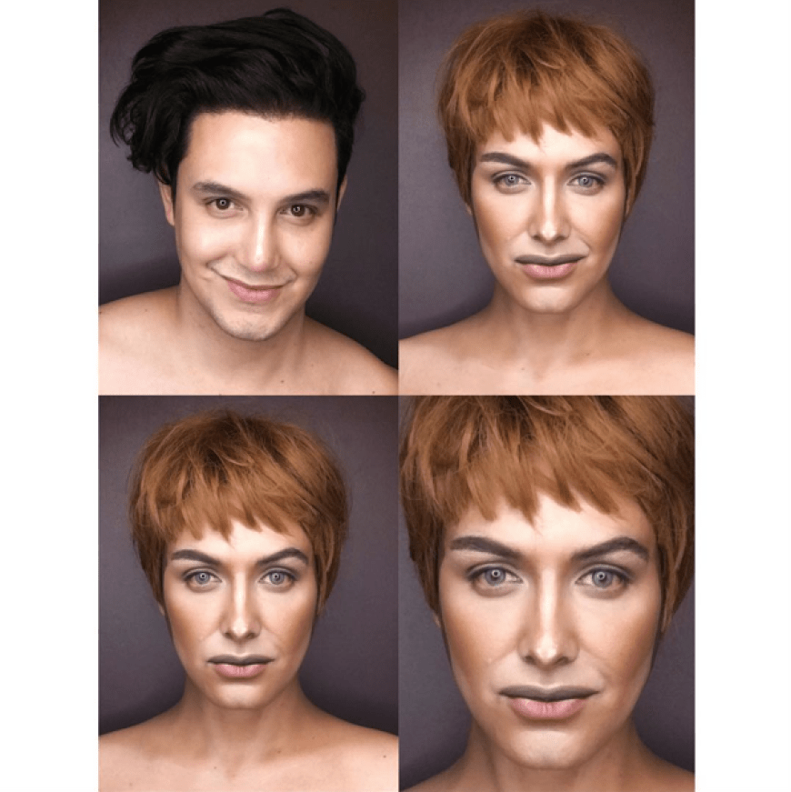 Paolo Ballesteros verwandelt sich mit Make-up in die weiblichen "Game of Thrones"-Stars.