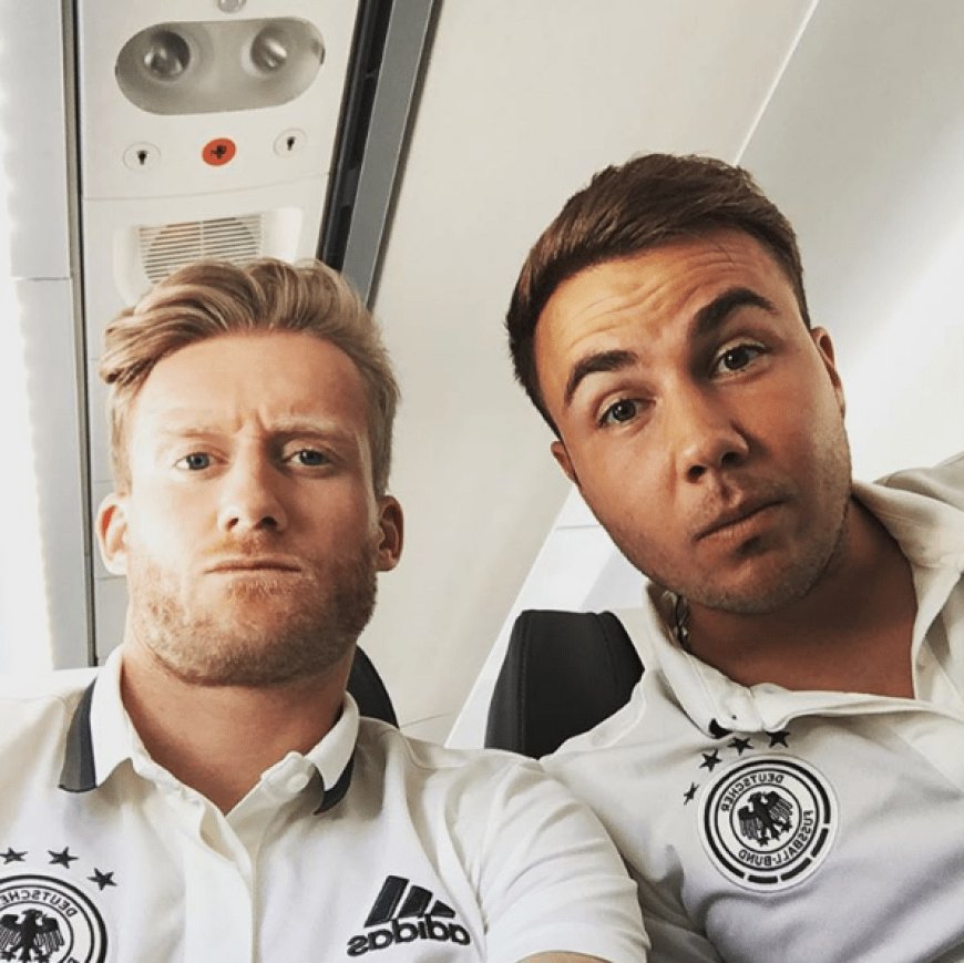Auch André Schürrle und Mario Götze sind in der Nationalmannschaft beste Kumpels. Jetzt spielen sie gemeinsam für Borussia Dortmund.