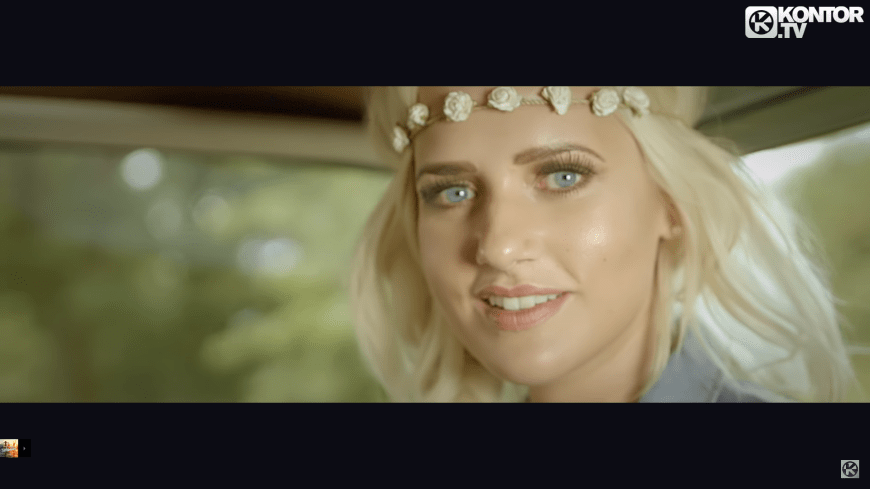 Im Musikvideo zu