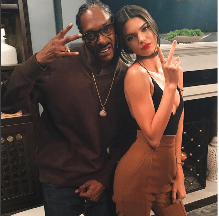 Okay...? Gangster-Rapper Snoop Dogg und Supermodel Kendall Jenner chillen gerne miteinander.