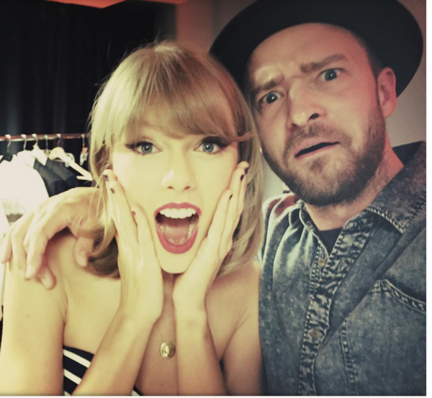 Zwei Seelen aus den Südstaaten. Taylor Swift und Justin Timberlake sind zusammen wie kleine Kinder.