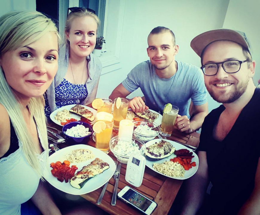Die Frau von Eric Stehfest teilt auch private Schnappschüsse auf Instagram.