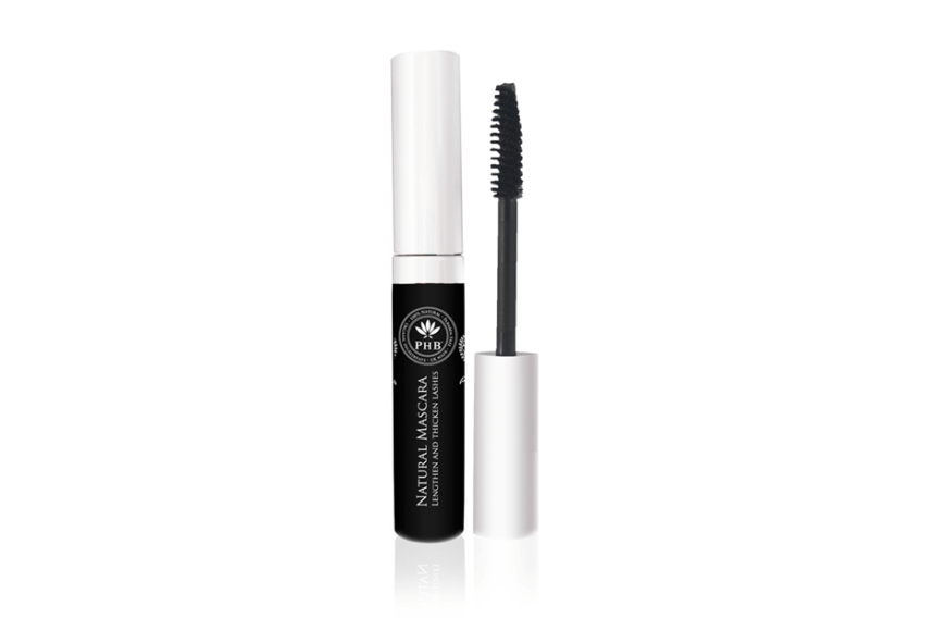 Mascara Black von PHB, zaubert tolles Volumen, ca. 23 Euro, vegane-pflege.de