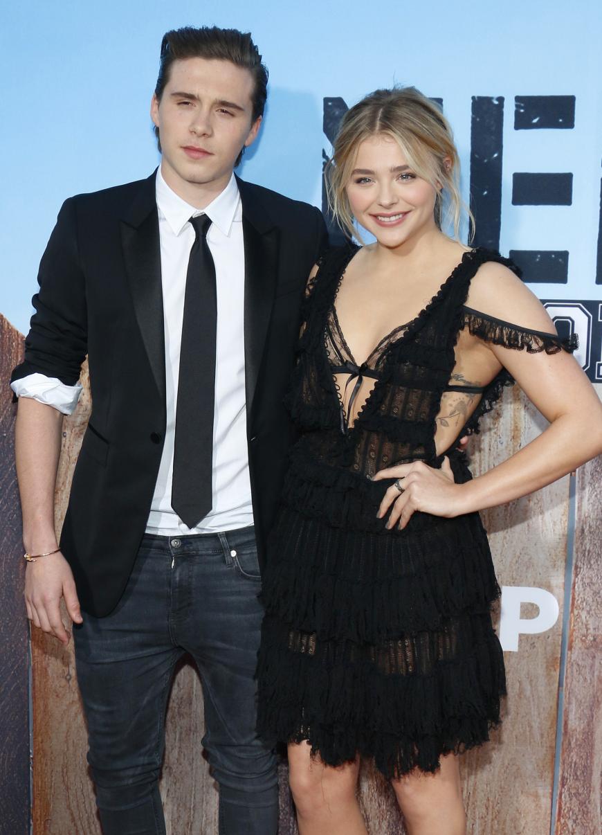 Zur Unterstützung seiner Freundin Chloë war Brooklyn Beckham überraschend zu der DNC gekommen.